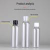 Transparent Flip-top Plastic Dispensing Bottles - 20ml to 200ml Capacity
