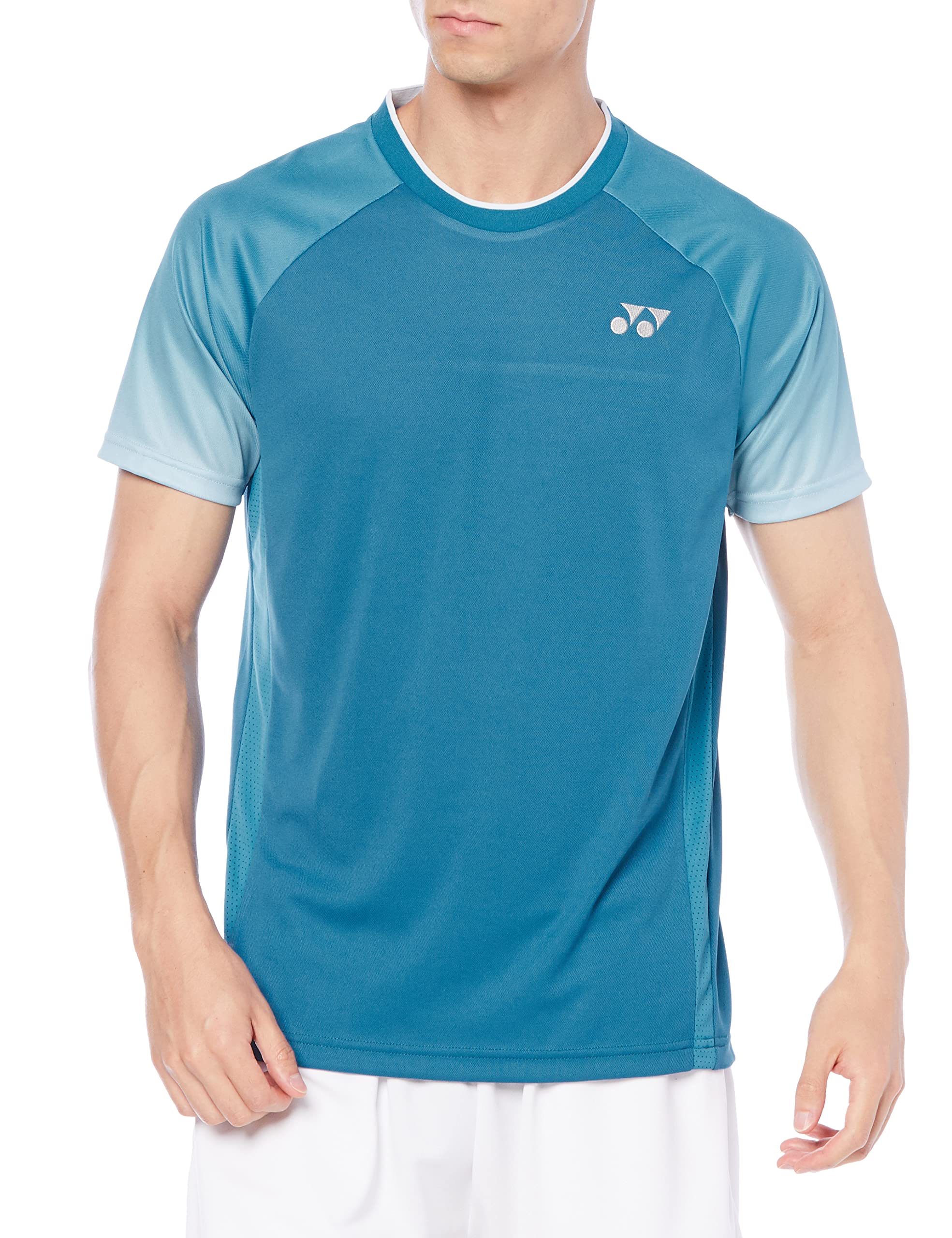 

Рубашка с коротким рукавом, игровая рубашка, цвет «Teal Blue SS» [Yonex] (817)