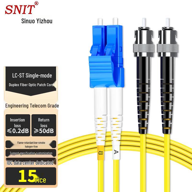 SNIT Telecom-Grade Glasvezel Patchkabel