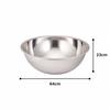 21-0 Stainless Steel Bowl, 39cm, ABC9211