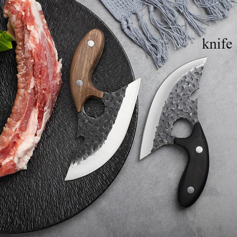 Home Portable Small Fish Knife Mini Meat Cutting Multi-functional Small Machete Barbecue Fruit Knife
