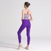 Fancy Yoga Clothes Women's Yoga Suit Nude Feel Intimates Yoga Vest Bra High Waist Seamless Ice Silk Yoga Pants