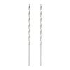 2 Stück HSS-Material Spiralbohrer 3 mm Durchmesser Extra Langer Bohrer Spiralbohrer Für die Holzbearbeitung