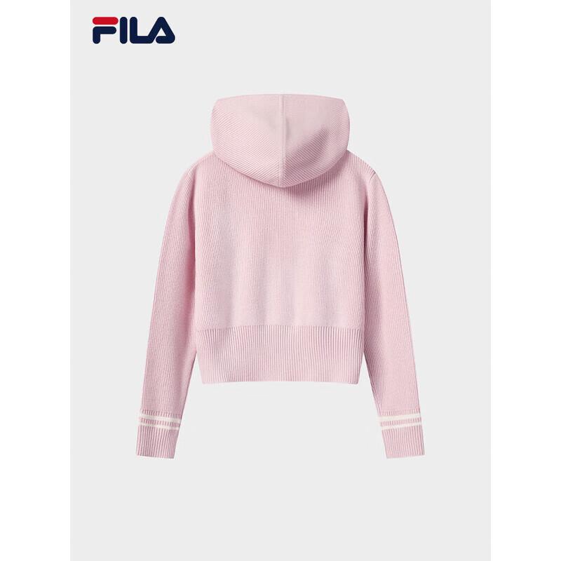 FILA Women's Casual Hooded Zipper Knit Cardigan