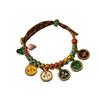 Adjustable Ethnic Style Bracelet Retro Chinese Style Bracelet Ancient Style Woven Hand Rope  Couple
