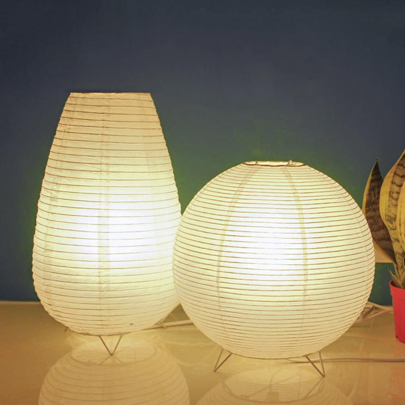 1PC Artisan Paper Night Lamp Paper Lantern Table Lamp Scandinavian Paper Lantern Paper Lantern Table Lamp