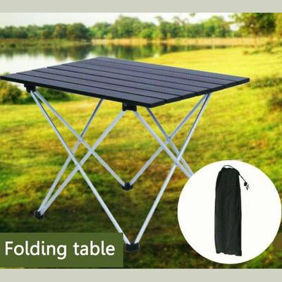 Outdoor Folding Camping Table LightWeight Portable Outdoor Picnic Aluminium Frame Bag