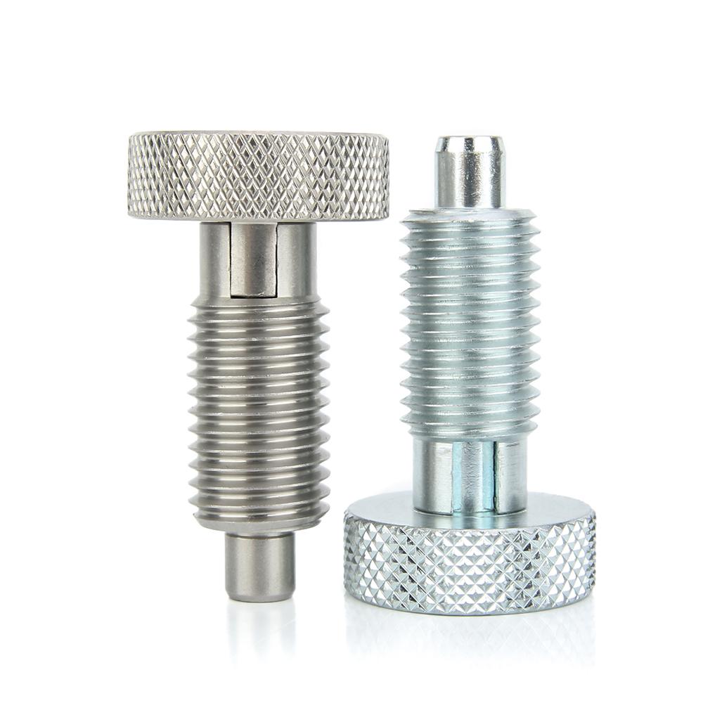 M6/M8/M10/M12/M16 Stal nierdzewna 304 Pokrętła radełkowane Tłoczki Tłoczki sprężynowe Śruby samohamowne Z śrubami i nakrętkami