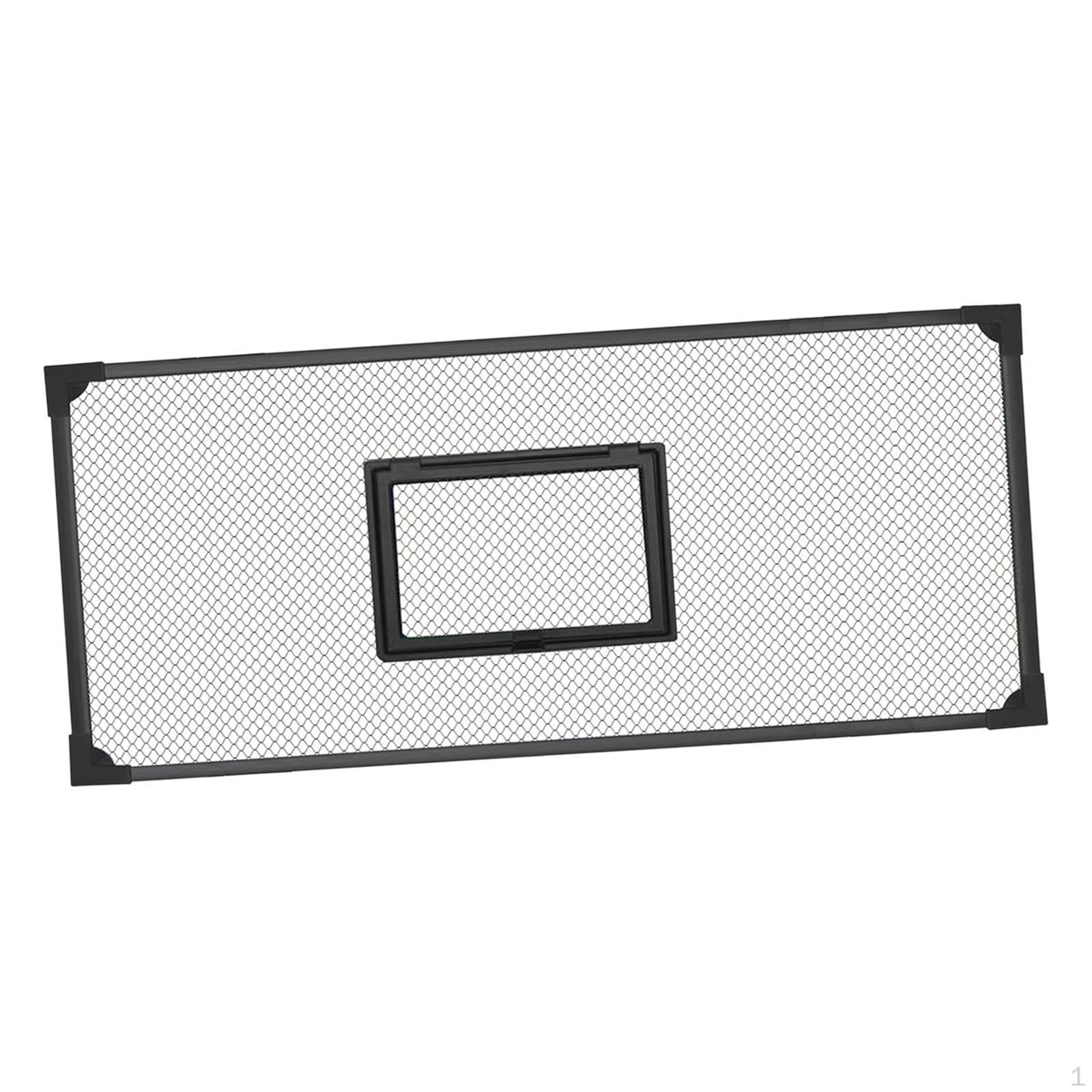 

Екран для акваріума Самостійна збірка Сітка-захист від вистрибування Кришка для акваріума DIY Легко встановити Аксесуари 100x40cm