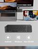 Thin Dual-Mode Wireless Bluetooth Keyboard & Mouse Set for MacBook, Laptop, Phone, iMac