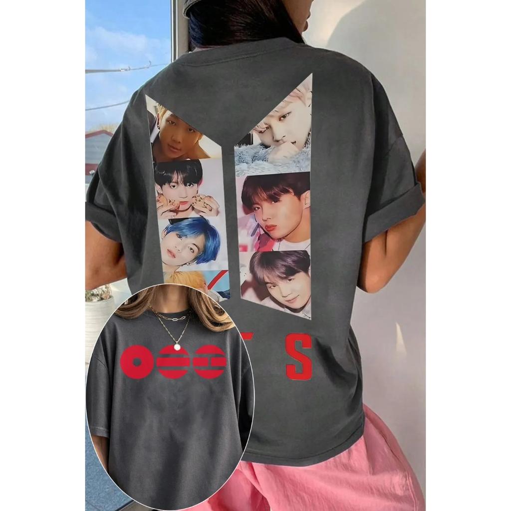 BTS 2026 Come Back Tee Shirt Oversized Men Women T-shirt Streetwear Y2k Short Sleeve High Streetwear Harajuku Comfortable Female Male Clothing