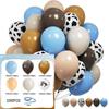 Neues Jahr Matt Glitzer Metallisch Latex Ballon Set für Dekorative Foto Atmosphäre
