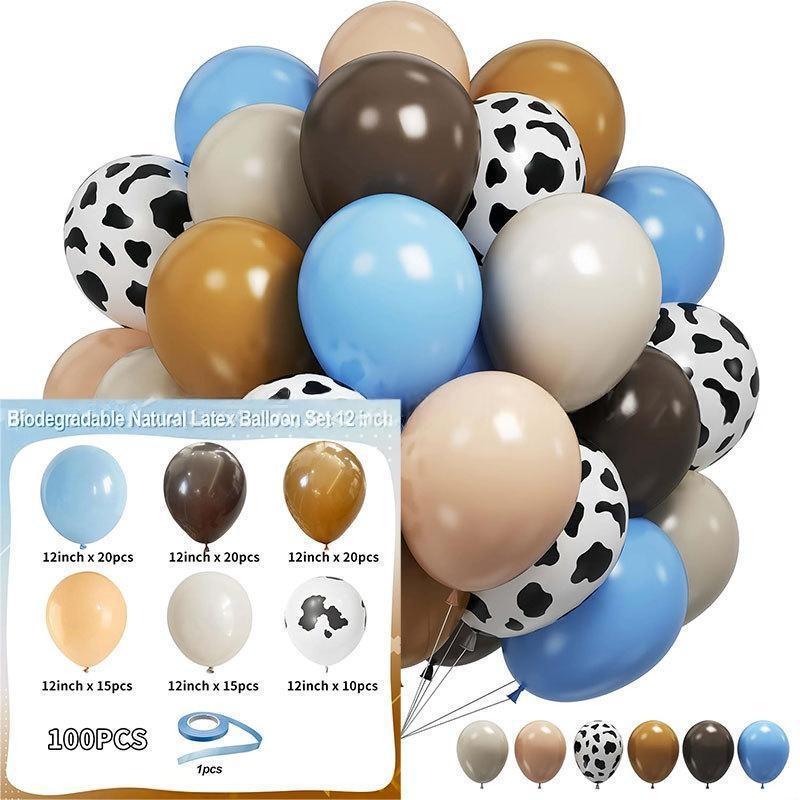 Neues Jahr Matt Glitzer Metallisch Latex Ballon Set für Dekorative Foto Atmosphäre