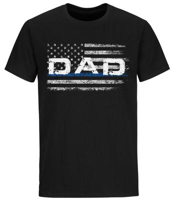 Papa USA Flagge Patriotisches Shirt Vatertagsgeschenk Für Vater T-Shirt Geschenke Für Papa