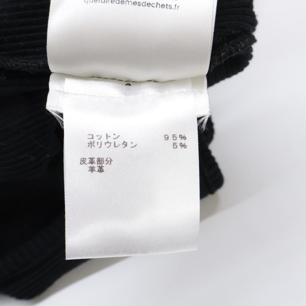 Louis Vuitton [Domestic Regular/24 Stainless Steel] RW241WW GXW FQJD12 Eyelet Tab Dress/ Dress XS blackUsed