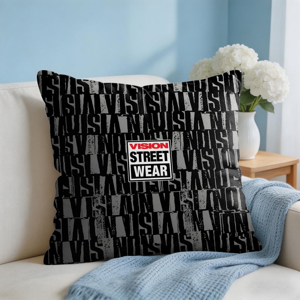 VVision SStreetWears Cushion Cover Square Pillow Bedroom Sofa Leisure Comfort Living Room Home Decoration X