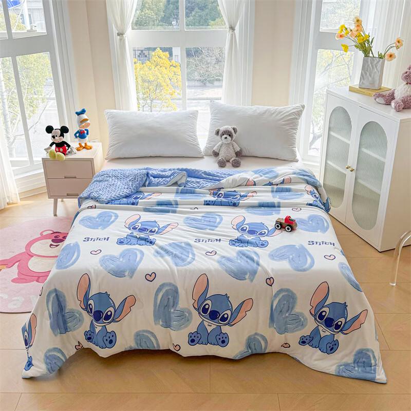 AilanhuiJia Class A Baby-Safe Summer Cartoon Cooling Quilt 150*200cm