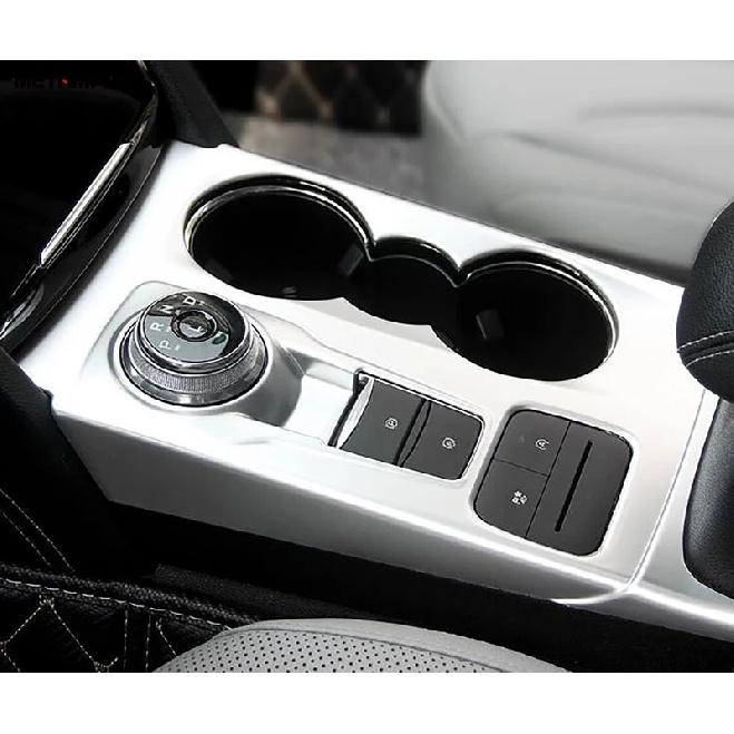 Center Console Gear Shift Box Panel Cover Trim For Ford Kuga Escape - 2024 Carbon Fiber Interior Accessories Car Styling