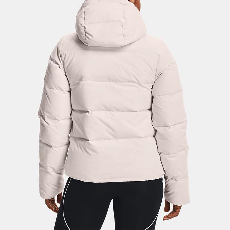 Under Armour Training Sports Down Jacket Women Jacket White 1365811-112
