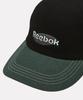 Reebok Two-Tone Logo Ball Cap - Black:Green