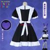 The Amazing Digital Circus Jax Cosplay Anime Maid Dress Halloween Costume For Boys Girls