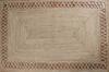 Jute Rectangle Rug Handmade Natural Rug for Any Space Look Rustik Decor For Any Space Area