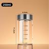 Transparent Borosilicate Glass Chinese Medicine and Juice Cup with Scale, Child-Friendly and Customizable Logo