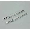 3D ABS V8 BITURBO Logo Letters Car Fender Side Emblem For C63 W205 W204 E63 W213 W212 S63 W223 W222 Accessories