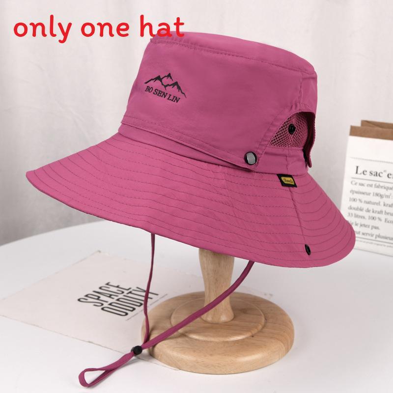 Uv Protection Cap For Travel With Waterproof Quickdry Fabric And Large Brim Suitable For All Seasons