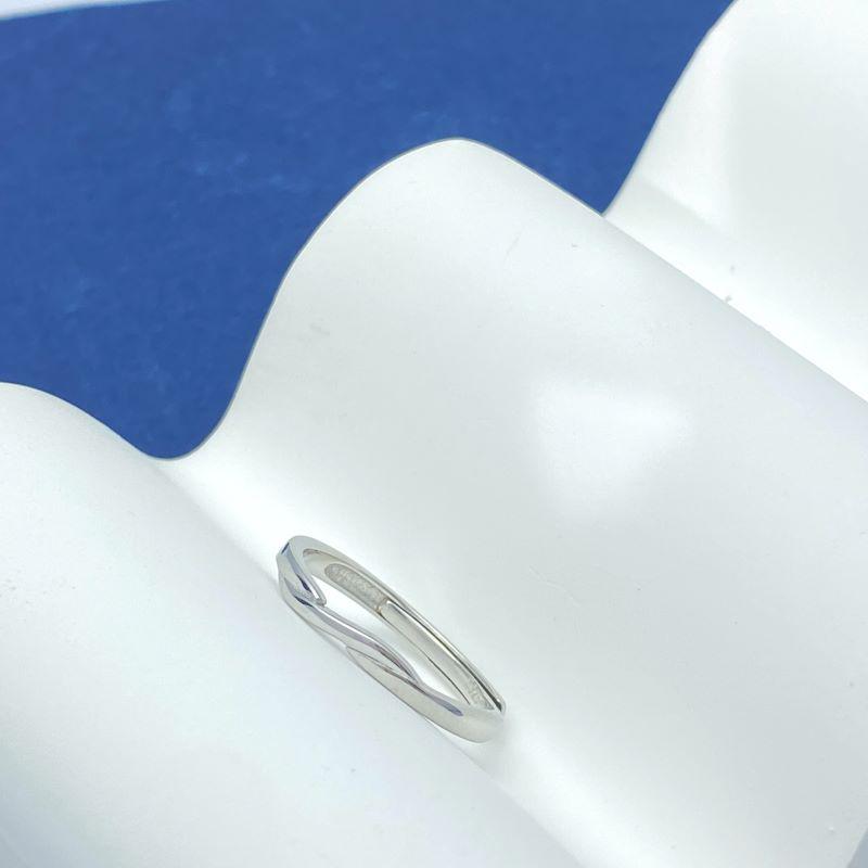 S925 Sterling Silver Intertwined Love Rings - Elegant Gift for Girlfriend or Best Friend Adjustable