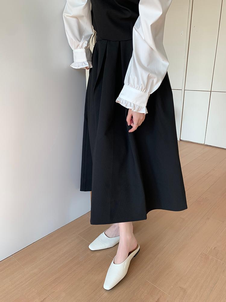 Fashion 2025 Spring Summer New Women Slipper Ladies Pointed Toe Slip On Ladies Casual Mules Shoes Flat Heel Outdoor Dress Sandal Shoes