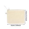 1PC Compact Mesh Water-Resistant Zipper Pouch Mini Travel Organizer Pouches for Makeup Lipstick, Keys Earphones Coins