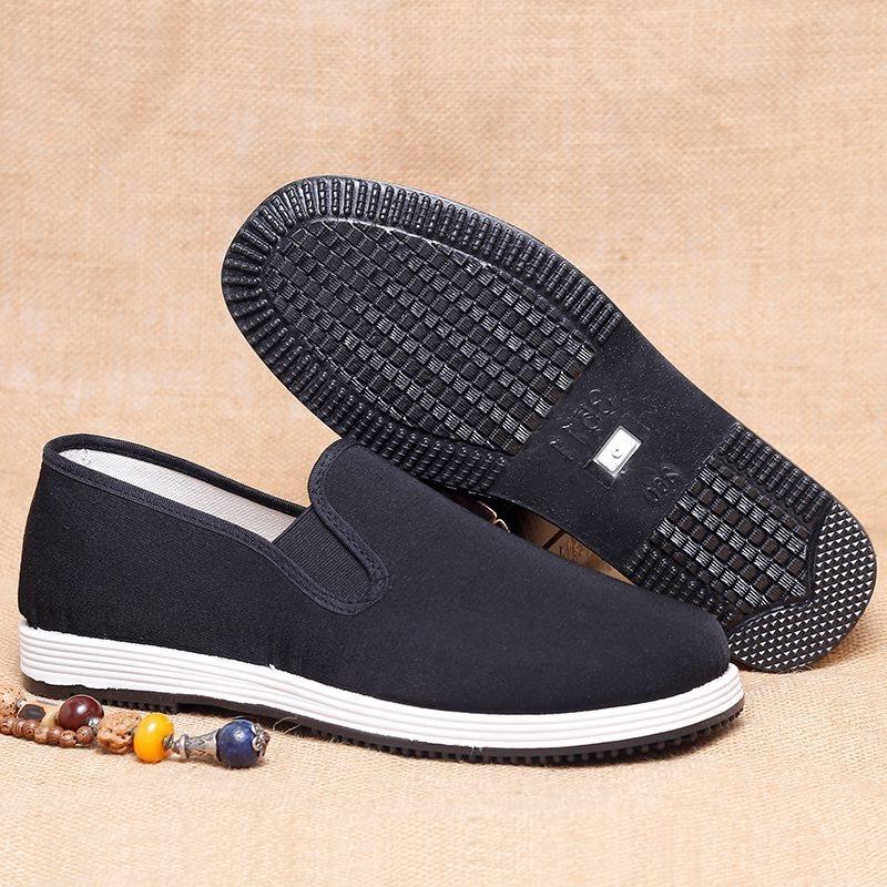 [Factory Straight Hair] New Beef Tendon Sole Construction Site Shoes Men's Labor Insurance Shoes Driver Shoes Dad Construction Site Non-slip and