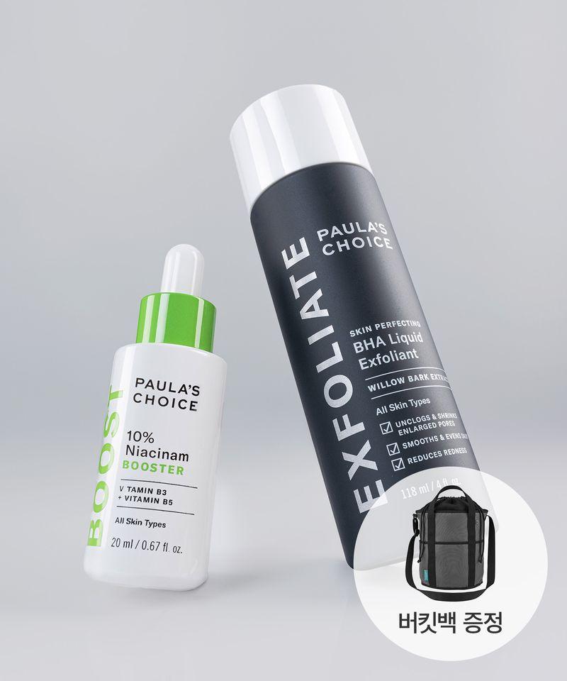 [Bucket Bag Gift] BHA Liquid & Niacinamide 10% Best Duo