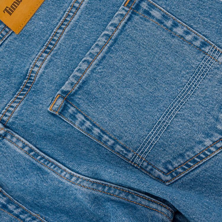 Timberland Jeans Men's Blue Moderate Straight Fit Pants A6GKKBQ8