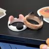 Cartoon Cute Cat Ring For Children Personality Design Funny Korean Sweet Girls Finger Rings Exquisite Jewelry