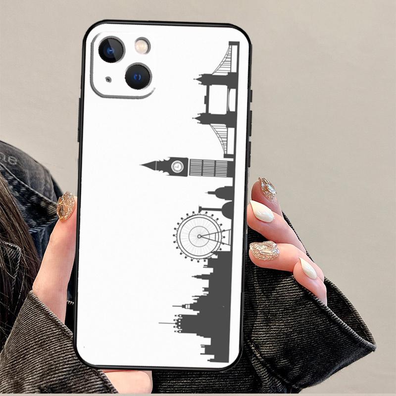 London British Union Jack Phone Case For iPhone 17 Pro Max 17 Air 14 13 12 11 15 16 Pro Max Mini 16 Plus 16e Cover