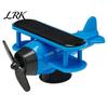 Dashboard Air Freshener Holder Solar Energy Rotating Plane, Creative Car Ornament Accessories with Light Sensor, Unique Automotive Interior
