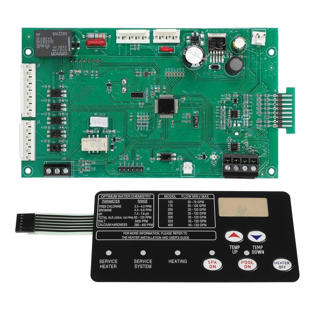 42002-0007S Control Board Kit with 472610Z Spa Heater Electrical System Switchs Pad For Swimming Pool Easy Installation