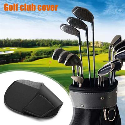 Golfschläger-Schutzhüllen für Driver, Fairwayholz, Hybriden, Kunstleder, Golfschläger-Eisen, Wedge-Schutz für Golfbegeisterte