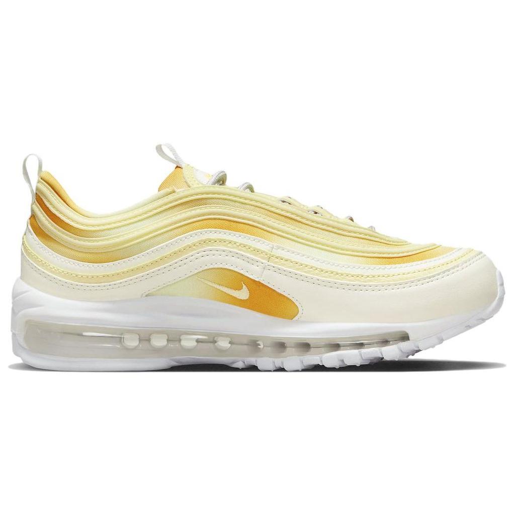 Nike Air Max 97 Yellow Tie-Dye Women Sneakers Sail Citron-Tint Laser-Orange FN0321-100