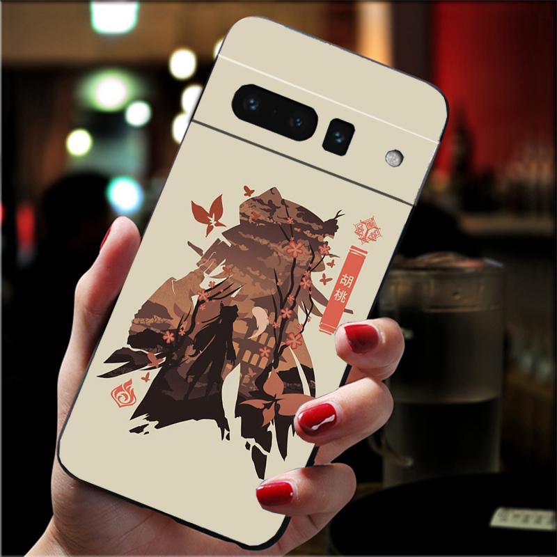 Phone Case For Google Pixel 10 Pro 9 Pro XL 9A 8 7 6 Pro Pixel 8A 7A 6A Pixel 8 7 6 5 Anime Genshin Impact