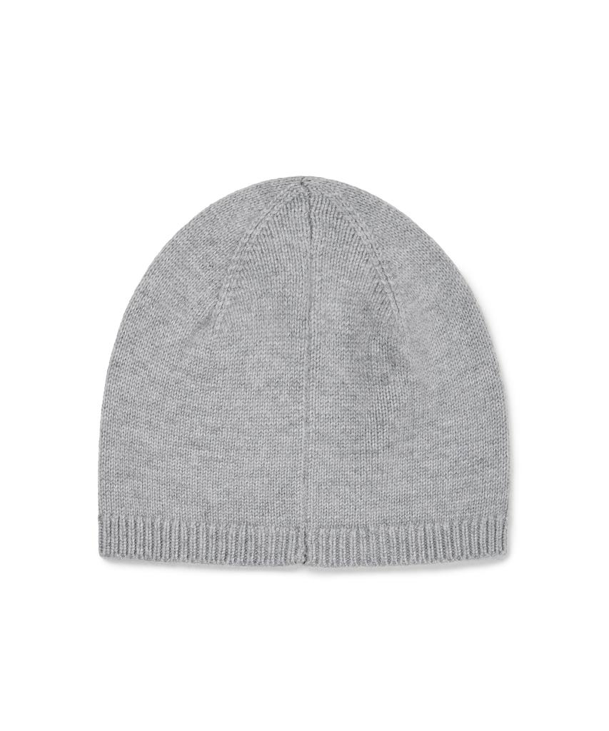 ETCE Leather Label Beanie (Gray)