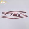 14-Model Lingpai Car Window Trim: Anti-Scratch Glass Scuff Sticker & Decoration Accessory