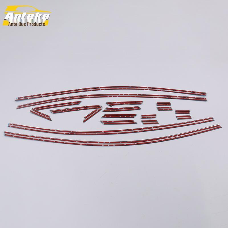 14-Model Lingpai Car Window Trim: Anti-Scratch Glass Scuff Sticker & Decoration Accessory