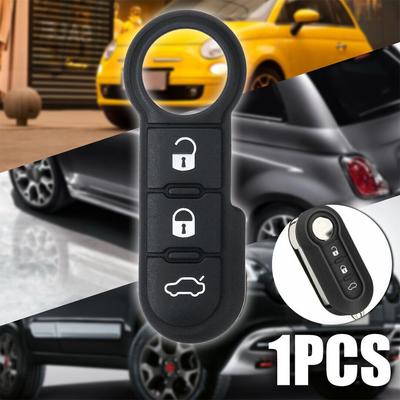 3 Button Remote Key Fob Rubber Pad Replacement Parts Remote Control Key Button Board Compatible For Fiat