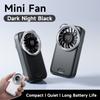 Mini Handheld Turbo Fan 100 Speed Portable USB Rechargeable with LED Digital Display 80000RPM Pocket Fan for Outdoor Travel