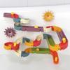Toys Toys Baby Bath DIY Assembly Slide Track Ball Slide Bathroom Water Play Playset Interactive Bathtub Shower Safe Non-Toxic Water