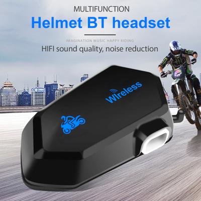 Sturdy Helmet Earbud Noise Reduction Wireless Long Battery Life