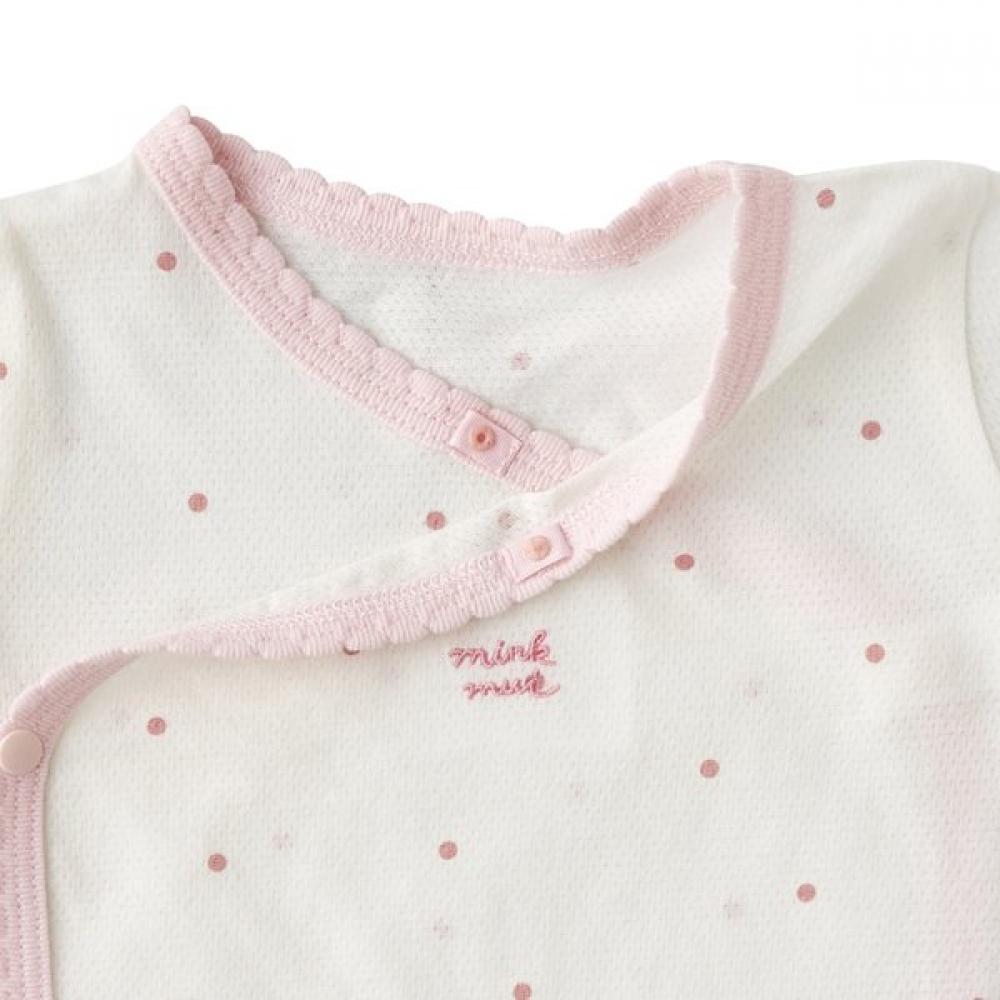 Mink Mui Baby Bodysuit Dot Mesh Set  36370 040 15 